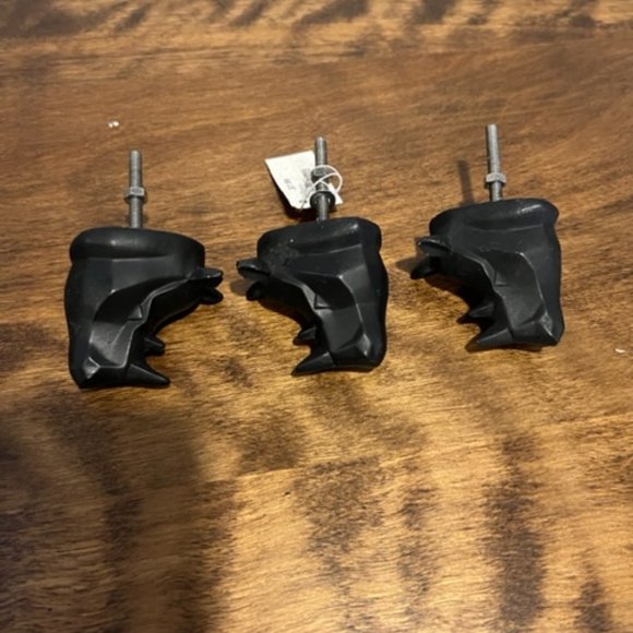 3 Rhino knobs drawer pulls knobs Bin Y - Picture 3 of 7